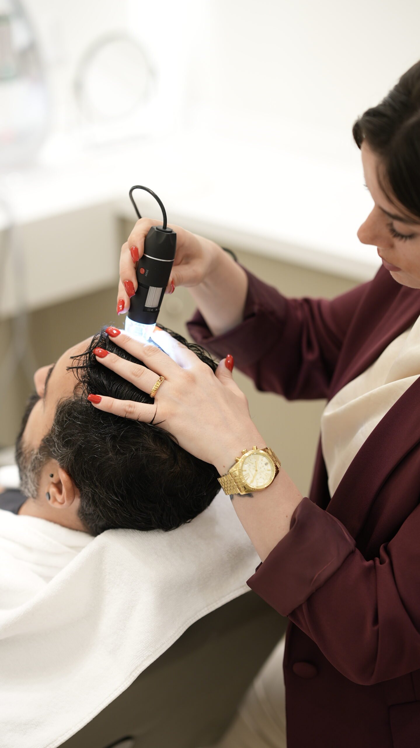 Beauty salon interior